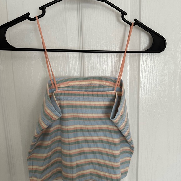 Stripped Cami with Square Neckline - Picture 2 of 3